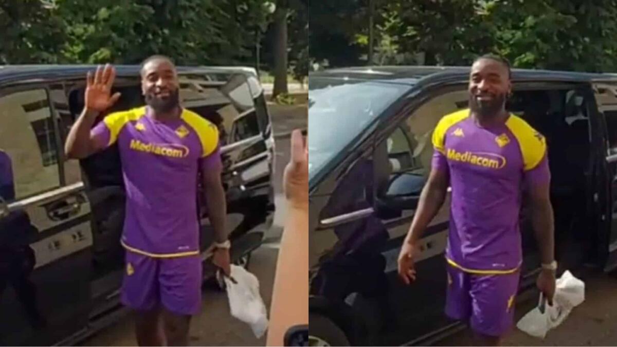 Il video di Nzola alle visite mediche a Firenze, da oggi sarà un nuovo giocatore della Fiorentina - 