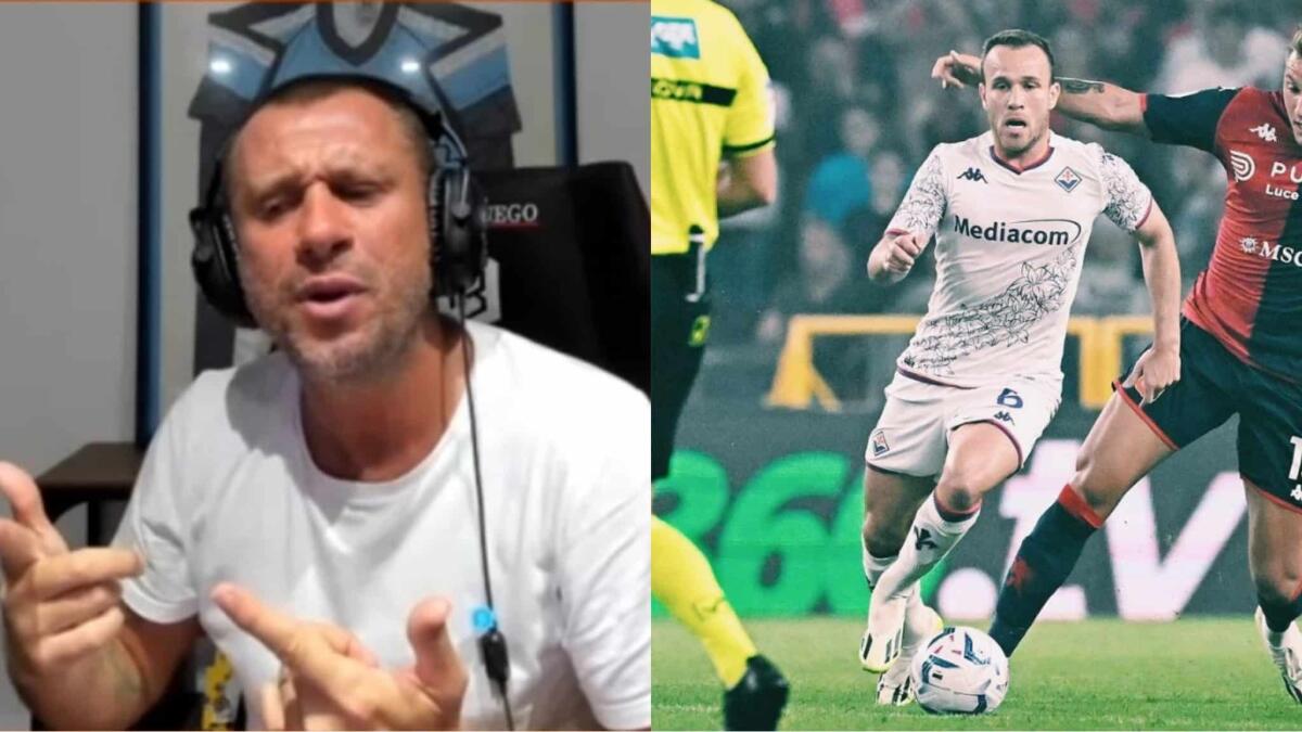 Cassano esalta Arthur: "Adesso ha l'allenatore che è un fenomeno, a Genova una partita come Xavi" - 