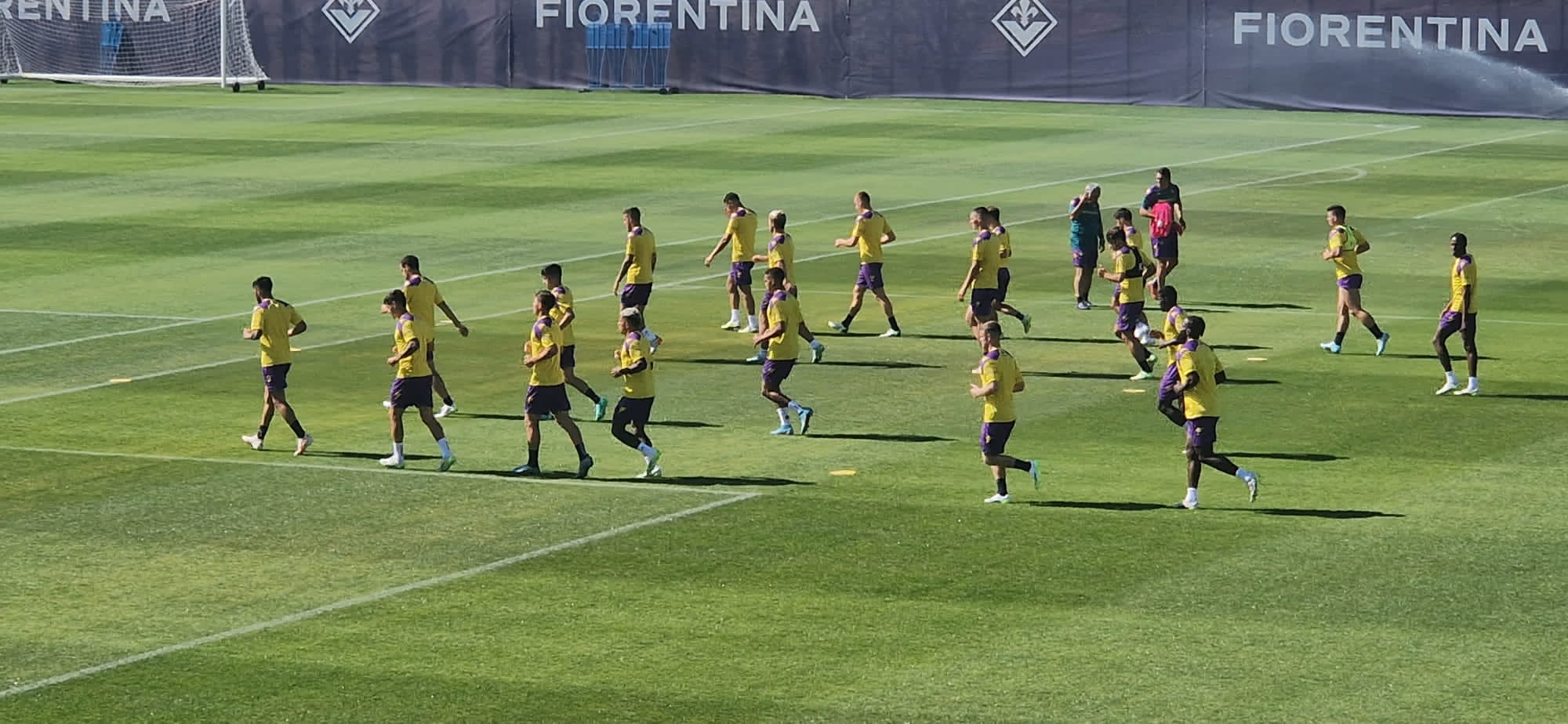 Dal centro sportivo: alla rifinitura presenti Kokorin e Jovic, assenti Amrabat, Ikone e Kayode