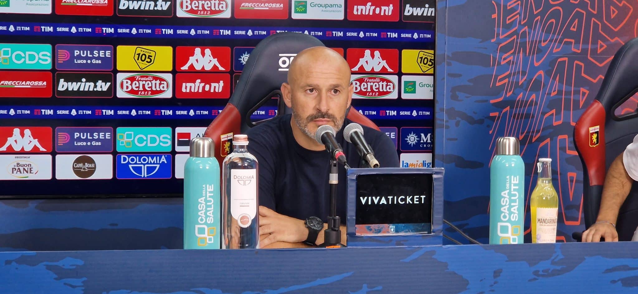Italiano: "Dodò fuori per botta al piede, Kayode ha grande personalità. Arthur può giocare ovunque"