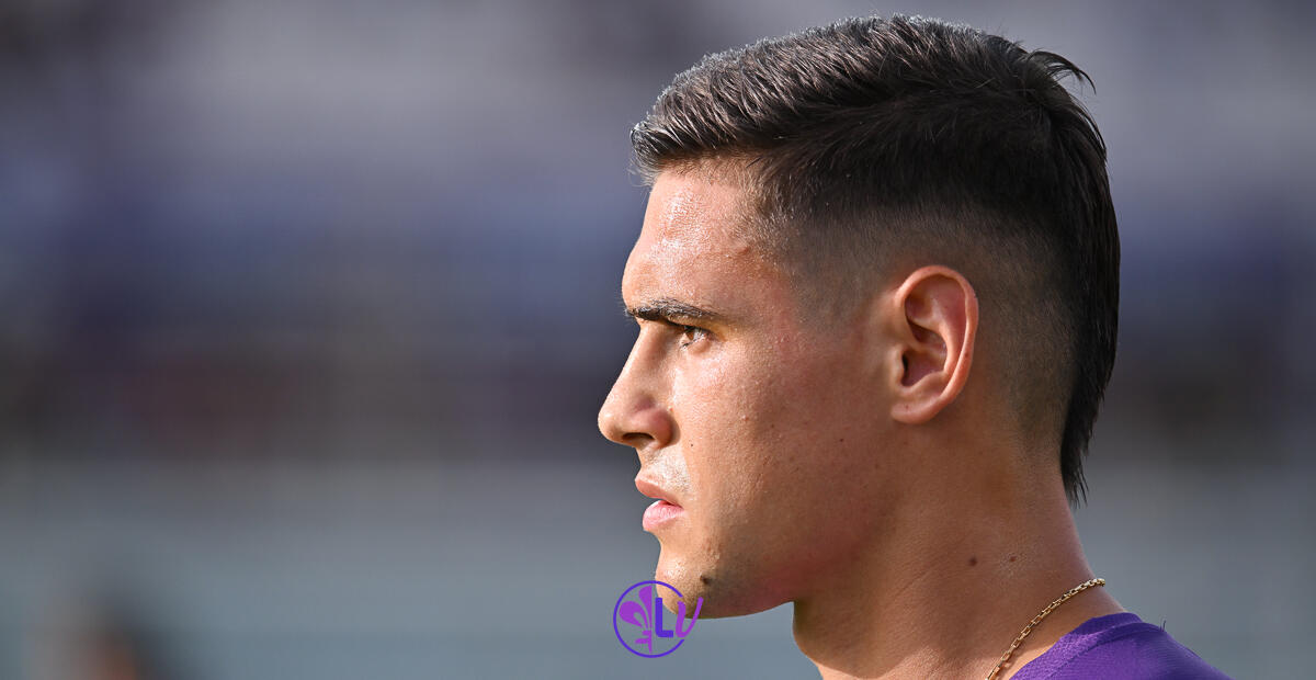 La Nazione rivela: "Quarta voleva andare via dalla Fiorentina, Italiano ha il merito di averlo recuperato" - Firenze, Stadio Artemio Franchi, 17.09.2023, Fiorentina-Atalanta, foto Lisa Guglielmi. Copyright Labaroviola.com