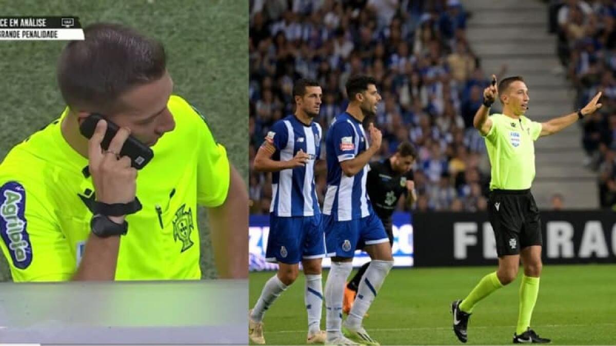 Clamoroso in Portogallo: Var non funziona e l'arbitro nega rigore al Porto con il cellulare - 