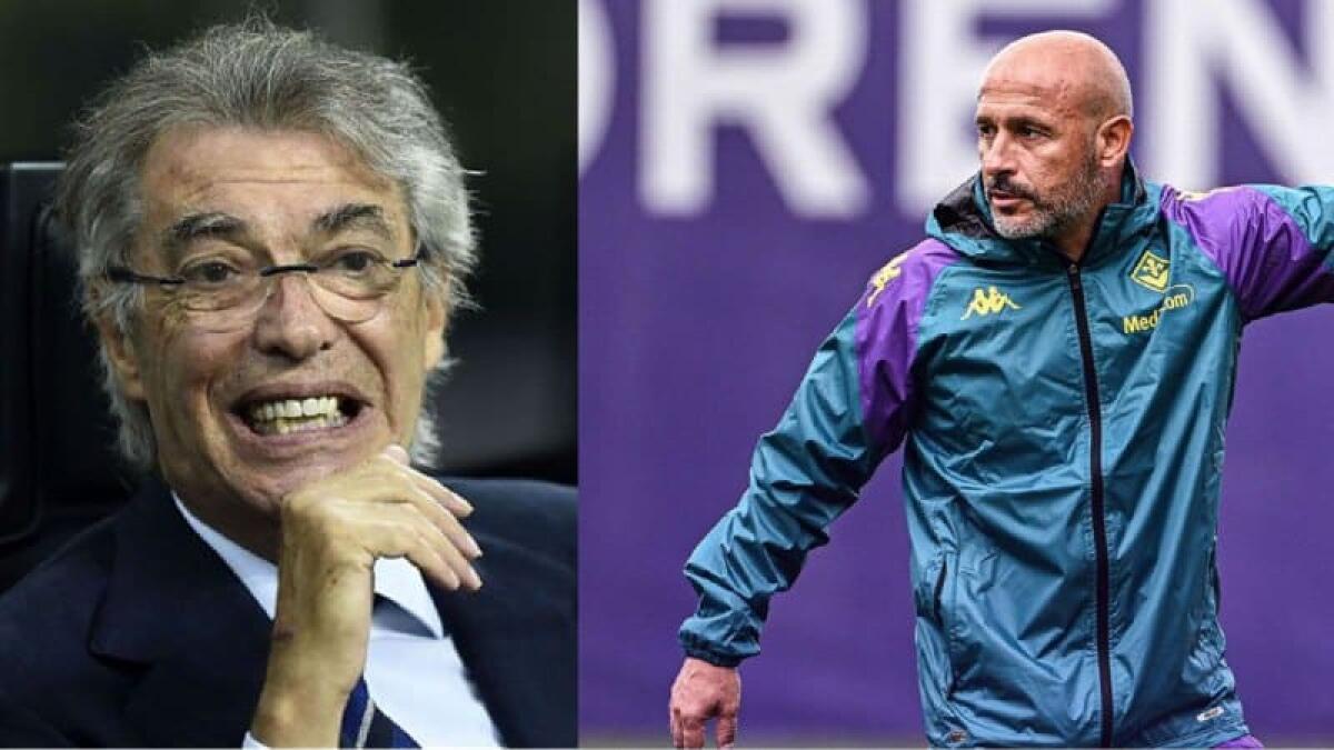 Moratti: "Italiano potrebbe fare scherzi all'Inter, temo la Fiorentina. Ora hanno l'attacco" - 