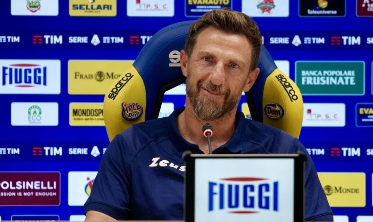 Di Francesco: "Sono sicuro che Italiano cambierà 5 titolari. Strano vedere la Fiorentina col 3-5-2" - 