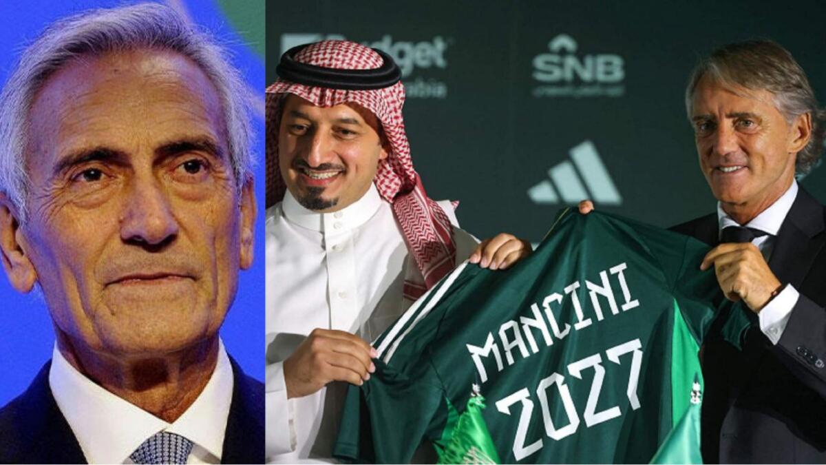 FIGC vuole risarcimento dopo addio di Mancini: dimissioni non consensuali. Gravina: "Valutiamo possibilità" - 