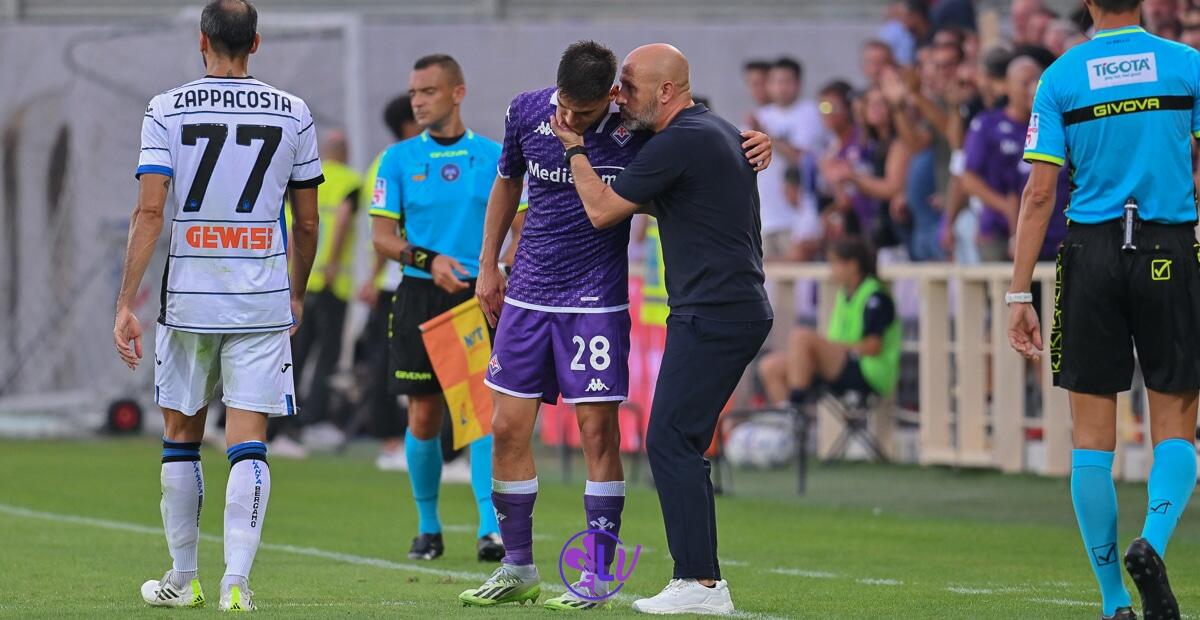 La vittoria è merito di Italiano: azzecca la formazione, cambi al momento giusto, Kouamè è sua intuizione - Firenze, Stadio Artemio Franchi, 17.09.2023, Fiorentina-Atalanta, foto Lisa Guglielmi. Copyright Labaroviola.com