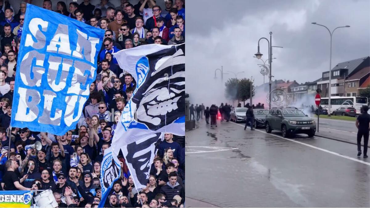 VIDEO, tifosi del Genk attaccano i tifosi della Fiorentina prima della partita. Scontri e intervento polizia - 