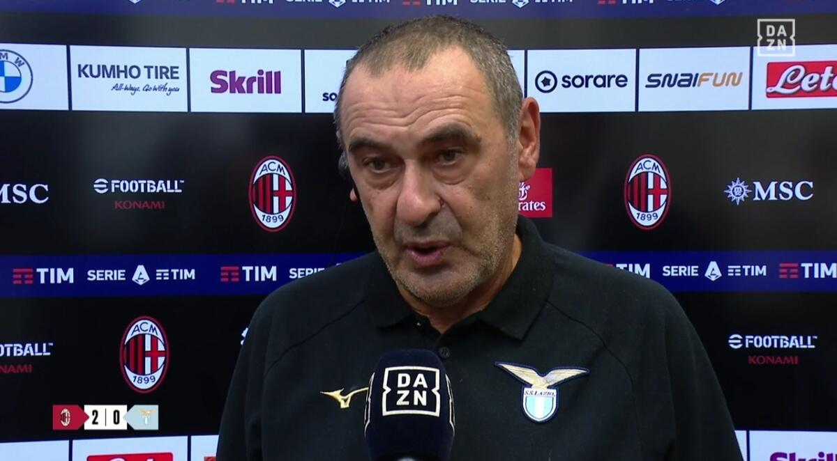 Sarri, ci risiamo: "La Champions per la Lazio è un lusso, noi dobbiamo dare la vita in campionato" - 