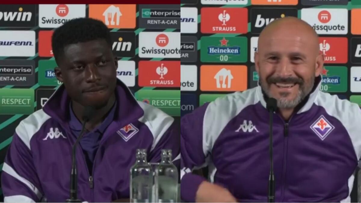 Duncan scherza: "Mister fammi giocare con Arthur e Maxime, sono in forma" Italiano: "Con loro non giochi" - 