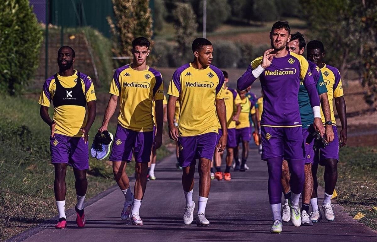 Pierozzi è tornato ad allenarsi con il resto del gruppo. Prosegue il programma di recupero del terzino - 