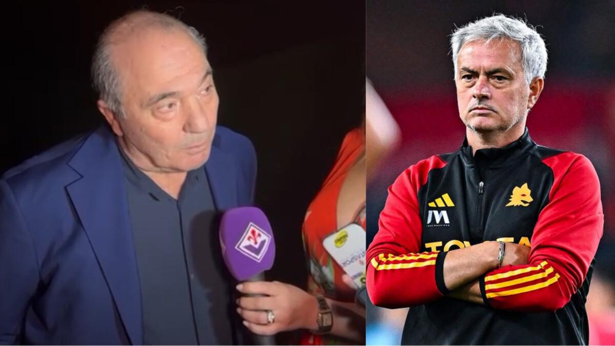 Mourinho fa sorridere Commisso: "Sentito cosa ha detto? Che sono 15esimi ma hanno fatto due finali..." - 
