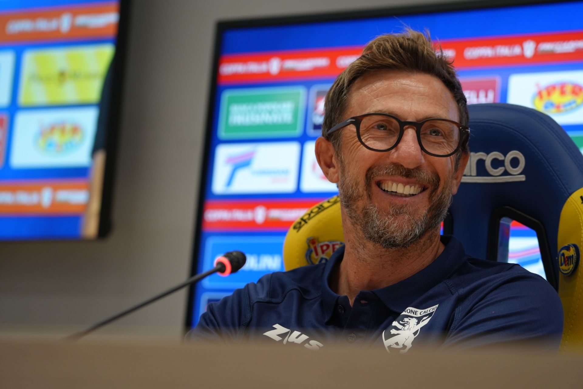 Di Francesco avverte: "Studiamo la Fiorentina guardando le partite. Italiano cambierà rispetto ad Udine"