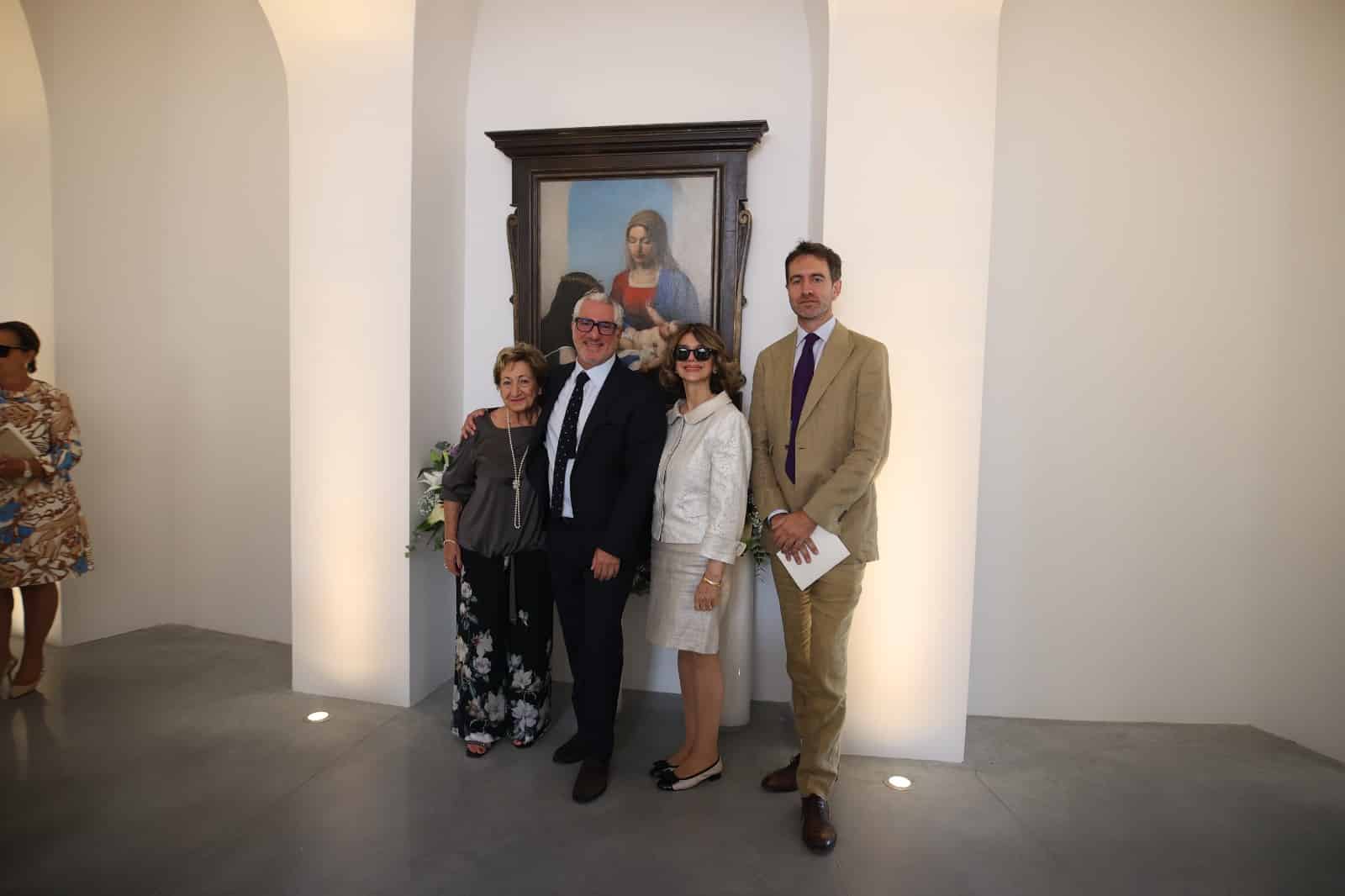 Oggi è stata consacrata la Cappella Santa Caterina al Viola Park: presenti Commisso e Catherine