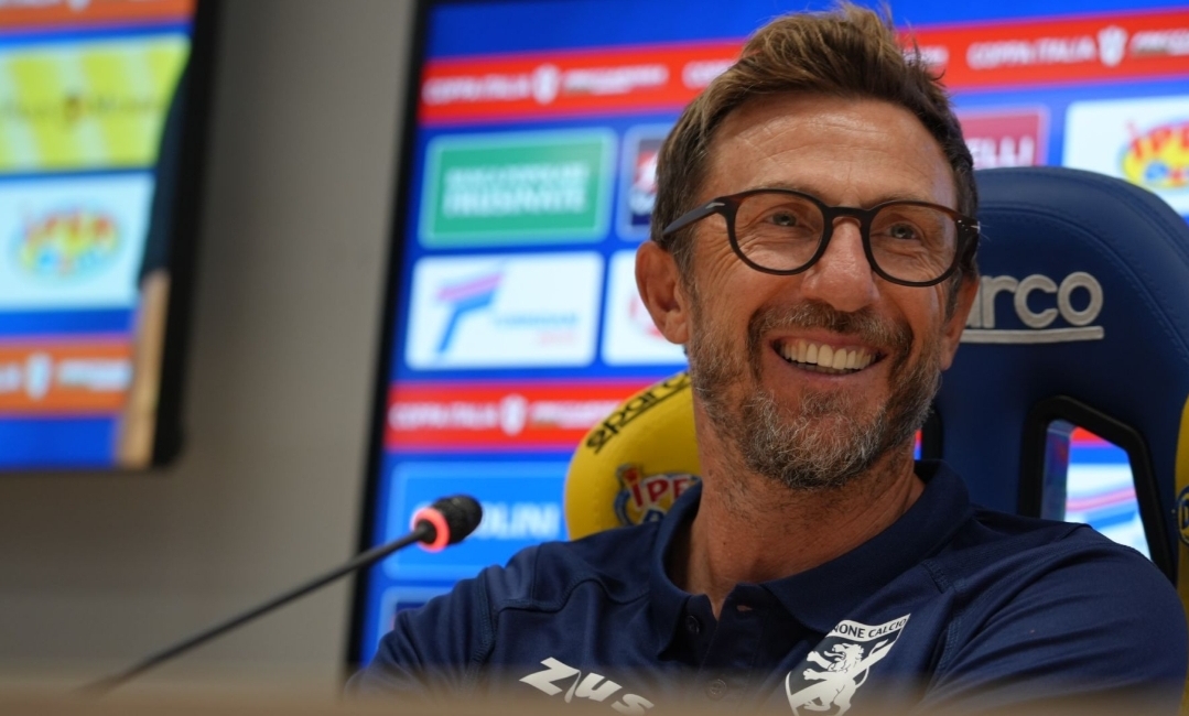 Di Francesco sorride: "La Fiorentina è forte, avevamo bisogno di finire il primo tempo e riprenderci"
