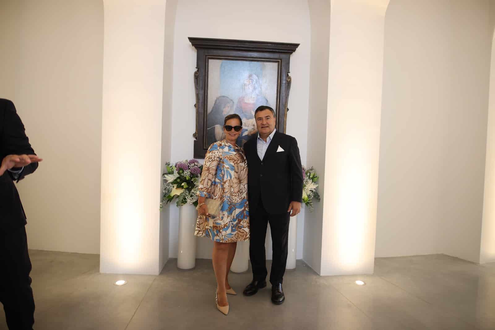 Oggi è stata consacrata la Cappella Santa Caterina al Viola Park: presenti Commisso e Catherine