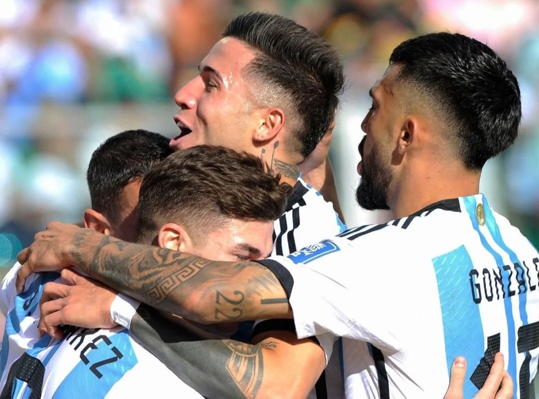 Nico Gonzalez gol con l'Argentina contro la Bolivia, il numero 10 della Fiorentina gioca sempre titolare