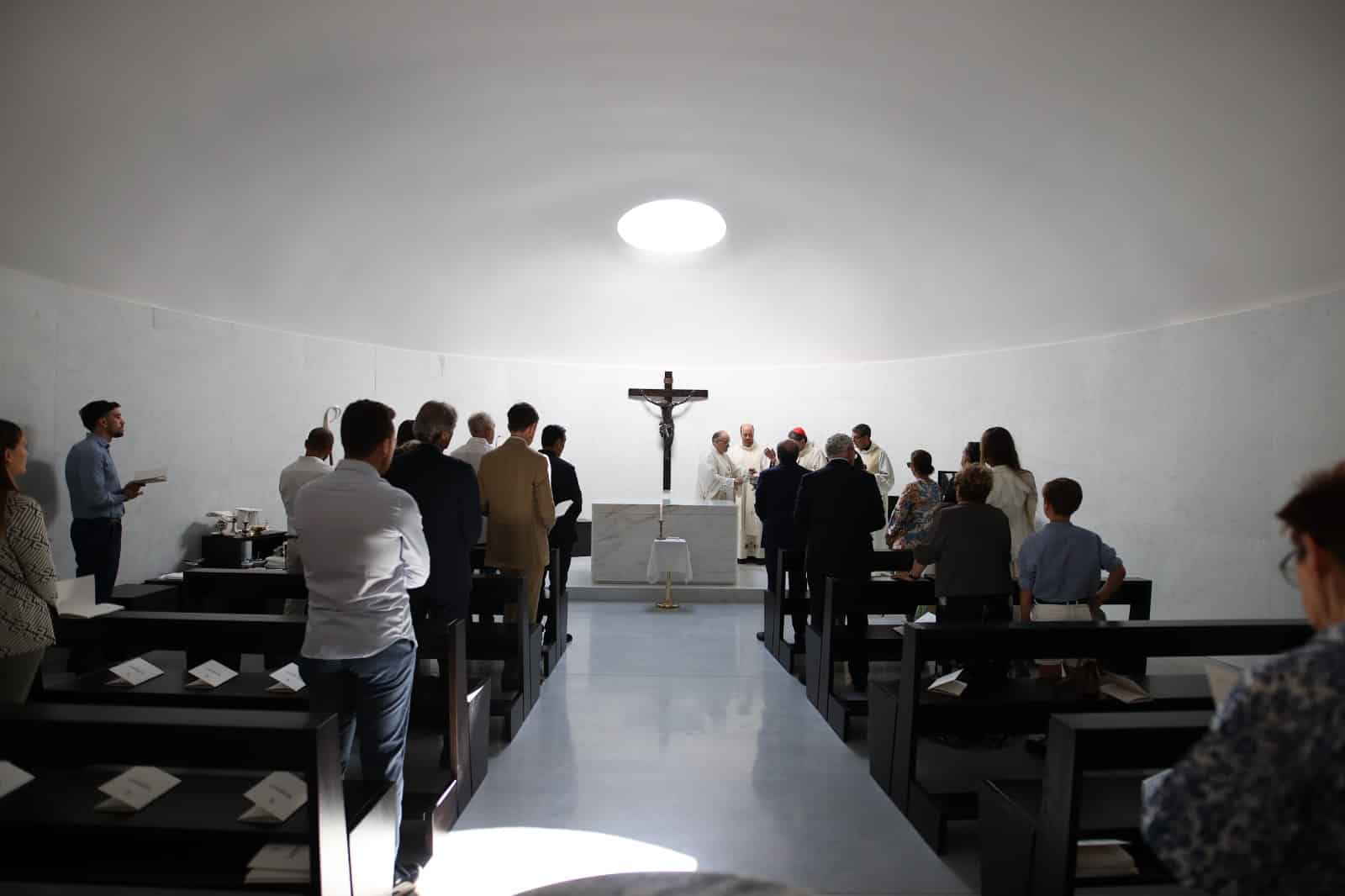 Oggi è stata consacrata la Cappella Santa Caterina al Viola Park: presenti Commisso e Catherine