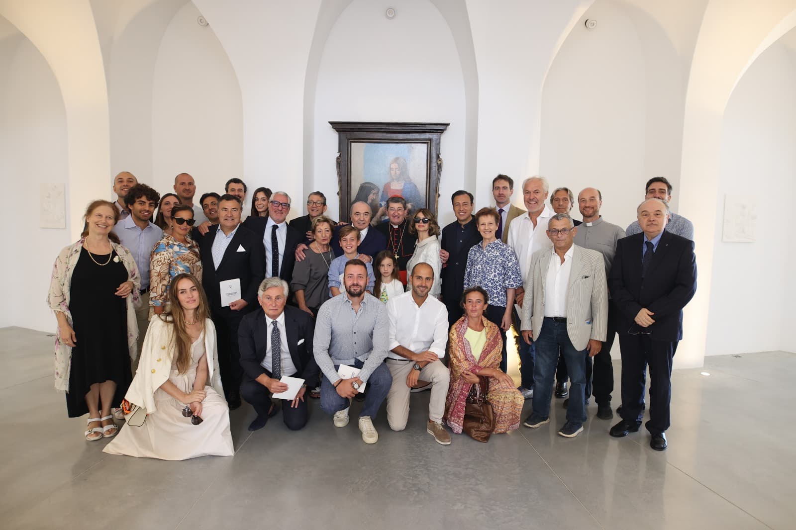 Oggi è stata consacrata la Cappella Santa Caterina al Viola Park: presenti Commisso e Catherine