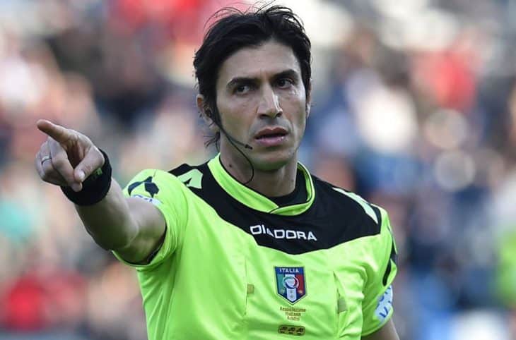 Calvarese: "Pairetto ha fischiato 50 rigori su 100 partite arbitrate. Deve ancora fare il salto di qualità"