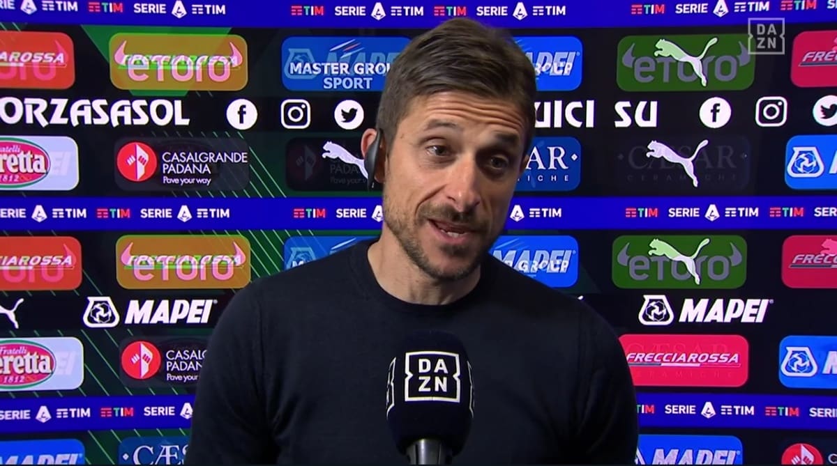 Dionisi esulta dopo permanenza di Berardi: "Campionato del Sassuolo inizia oggi con il suo recupero"