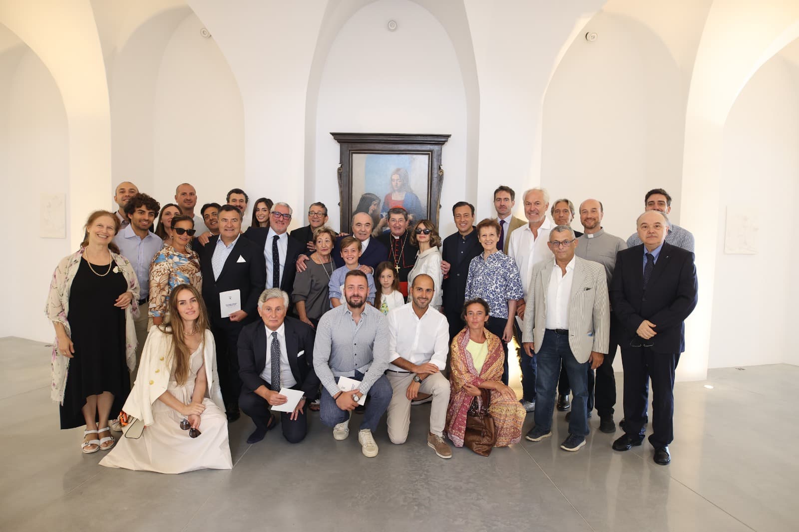 Oggi è stata consacrata la Cappella Santa Caterina al Viola Park: presenti Commisso e Catherine