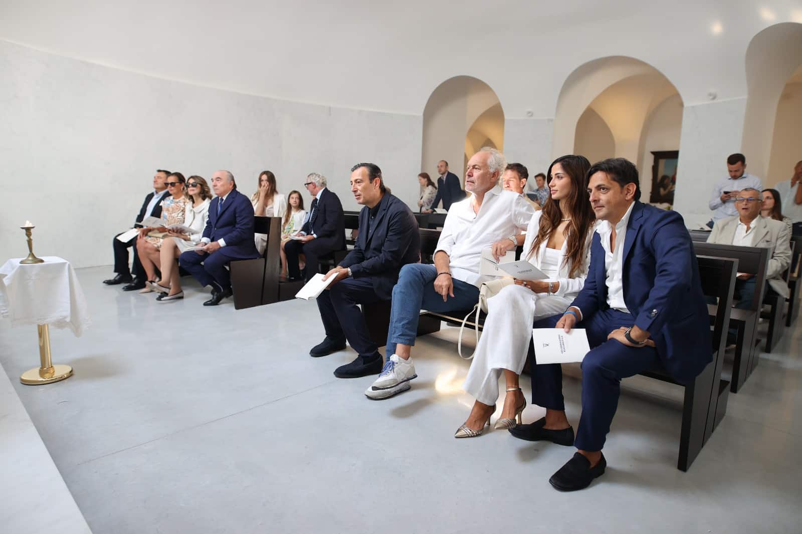 Oggi è stata consacrata la Cappella Santa Caterina al Viola Park: presenti Commisso e Catherine