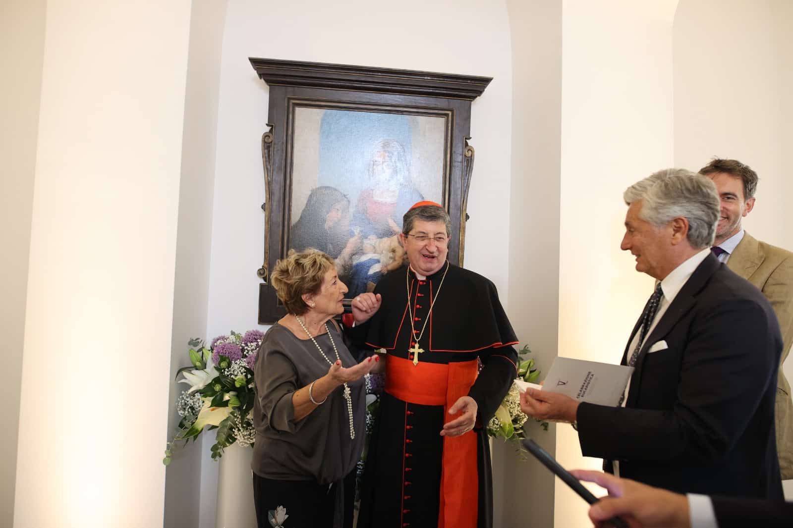 Oggi è stata consacrata la Cappella Santa Caterina al Viola Park: presenti Commisso e Catherine