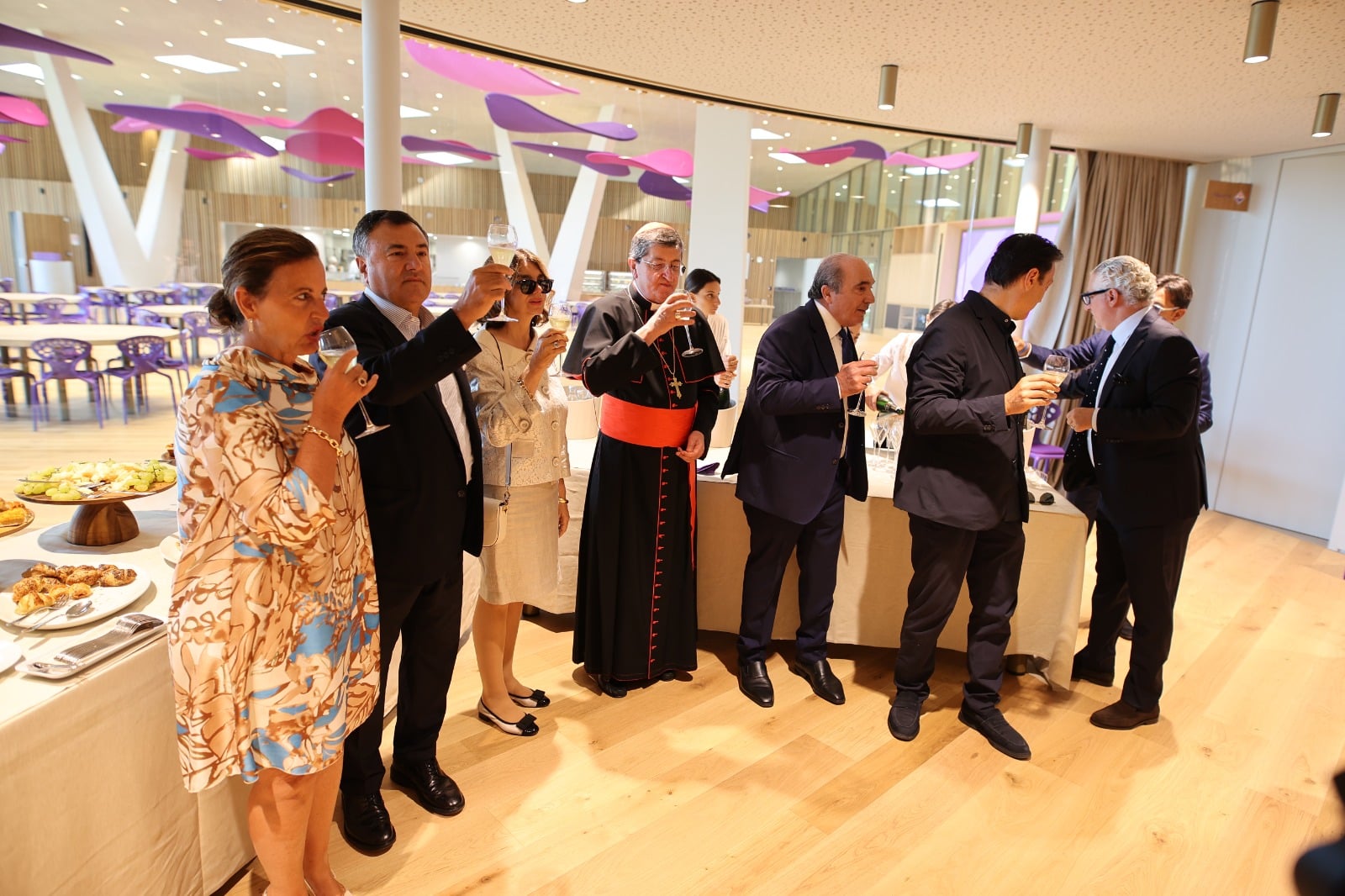 Oggi è stata consacrata la Cappella Santa Caterina al Viola Park: presenti Commisso e Catherine