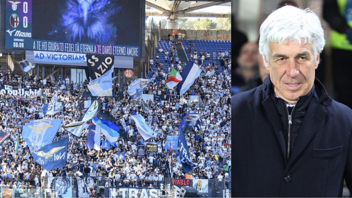 Anche a Roma la storia non cambia, la Curva della Lazio canta: "Gasperini figlio di p****". - 