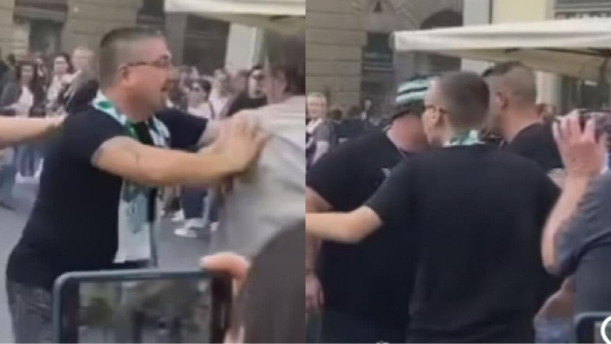 Tensione in centro a Firenze: tifosi del Ferencvaros attaccano e spingono un passante. Interviene Polizia - 