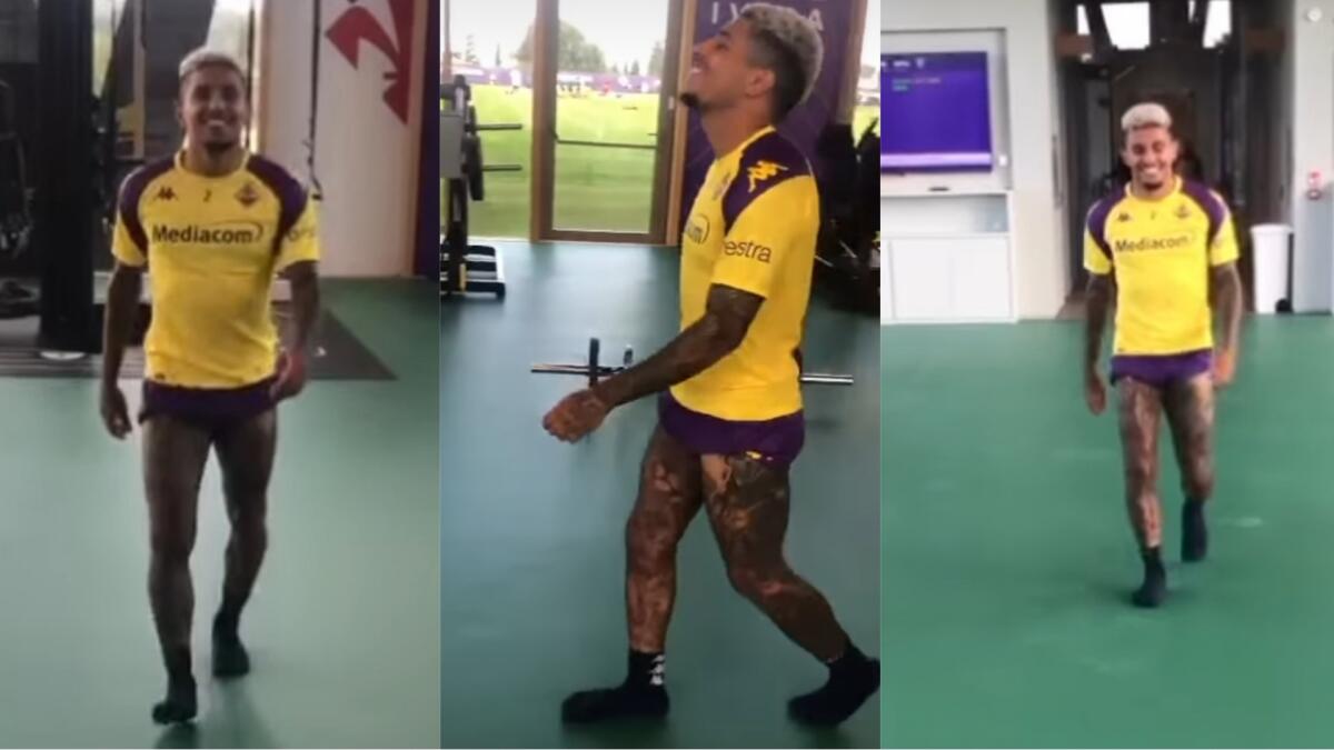 "Stiamo tornando" Dodò torna a camminare, grande soddisfazione al Viola Park: "Che soddisfazione" - 