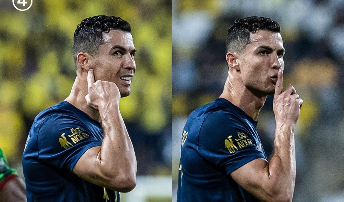 I tifosi cantano allo stadio: "Messi Messi" e Cristiano Ronaldo perde la pazienza, zittisce e attacca - 