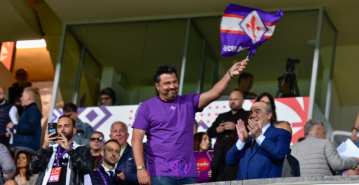 Frey estasiato dal Viola Park: ''E' il più bello d'Europa. Io e i miei ex compagni proviamo invidia" - Firenze, stadio A.Franchi, 11.05.2023, Fiorentina-Basilea, foto Lisa Guglielmi. Copyright Labaroviola.com