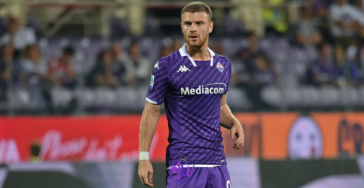 Flachi non ha dubbi: ''Nzola e Beltran? Sono giocatori diversi e vanno alternati in base all'avversario'' - Firenze, Stadio Artemio Franchi, 02.10.2023, Fiorentina-Cagliari, foto Lisa Guglielmi. Copyright Labaroviola.com