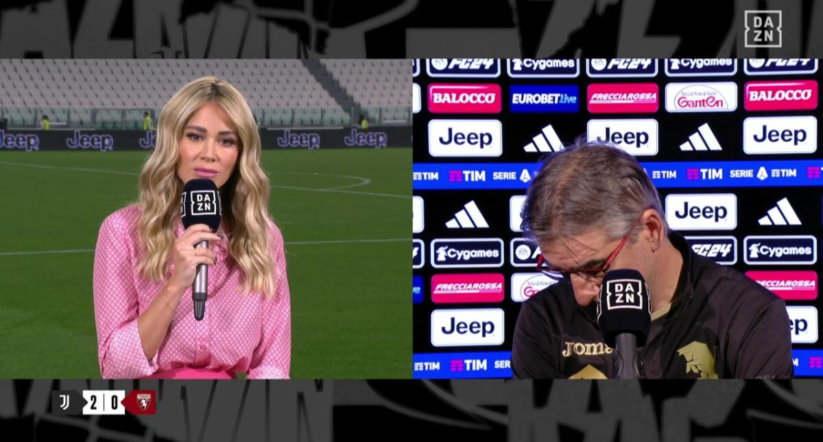 Juric quasi in lacrime dopo la domanda di Diletta Leotta: "In due anni e mezzo non ci sono riuscito..." - 