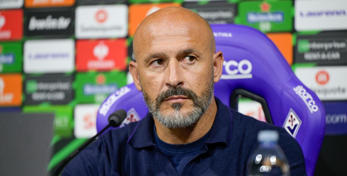 Italiano: "Volevamo fare tanti gol perchè lo scorso anno non vincemmo il girone per la differenza reti" - Bagno a Ripoli, Viola Park, 04.10.2023, foto Jacopo Canè. Copyright Labaroviola.com