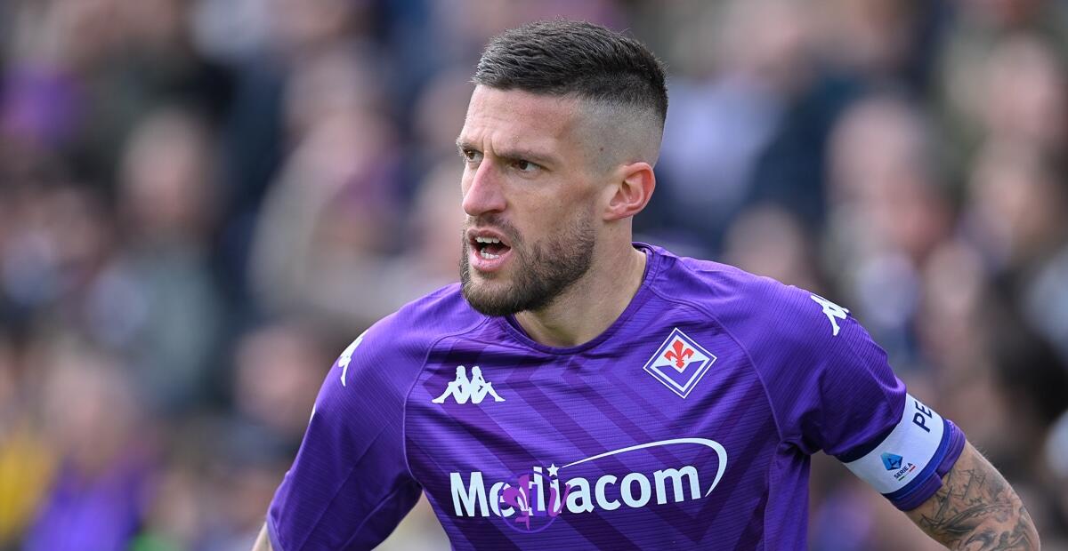 Biraghi, oggi provino decisivo per capire se domani potrà giocare contro il Ferencvaros - Firenze, stadio A.Franchi, 08.04.2023, Fiorentina-Spezia, foto Lisa Guglielmi. Copyright Labaroviola.com