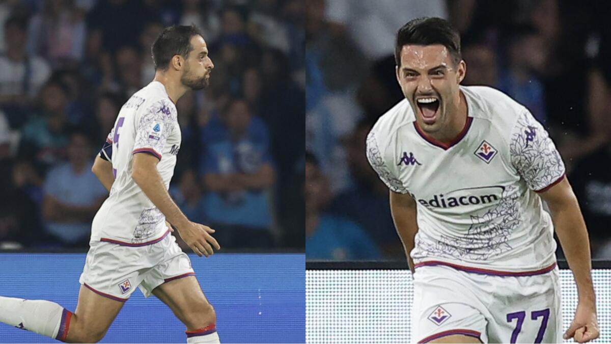 PAGELLE FIORENTINA: BONAVENTURA PROFESSORE, MILENKOVIC MURO. KAYODE IMPRESSIONA - 