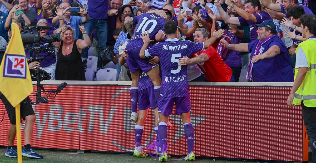 Tre partite in sette giorni: tour de force per la Fiorentina prima della sosta  - Firenze, Stadio Artemio Franchi, 17.09.2023, Fiorentina-Atalanta, foto Lisa Guglielmi. Copyright Labaroviola.com
