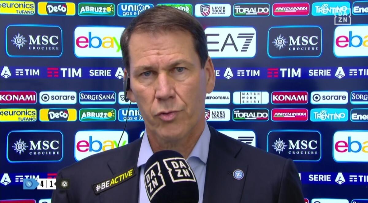Rudi Garcia: "C'è amarezza e frustrazione. Il primo gol della Fiorentina non dovevamo prenderlo" - 