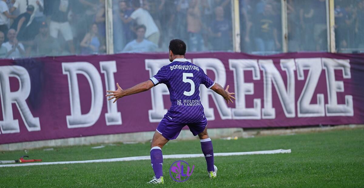Il retroscena: "Bonaventura era del Benevento, poi il viaggio di Raiola a Firenze cambiò il destino" - Firenze, Stadio Artemio Franchi, 17.09.2023, Fiorentina-Atalanta, foto Lisa Guglielmi. Copyright Labaroviola.com