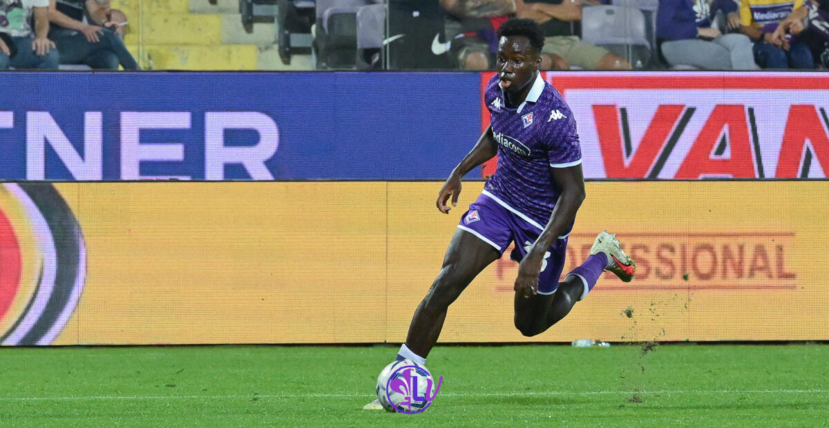 Vallesi esalta la Fiorentina: ''Prestazione maiuscola su un campo difficile, Kayode ottimo rimpiazzo per Dodo'' - Firenze, Stadio Artemio Franchi, 02.10.2023, Fiorentina-Cagliari, foto Lisa Guglielmi. Copyright Labaroviola.com