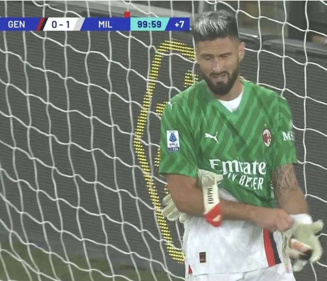 Pulisic segna di mano, Jovic inesistente, Maignan espulso, Giroud in porta. Il racconto di Genoa-Milan