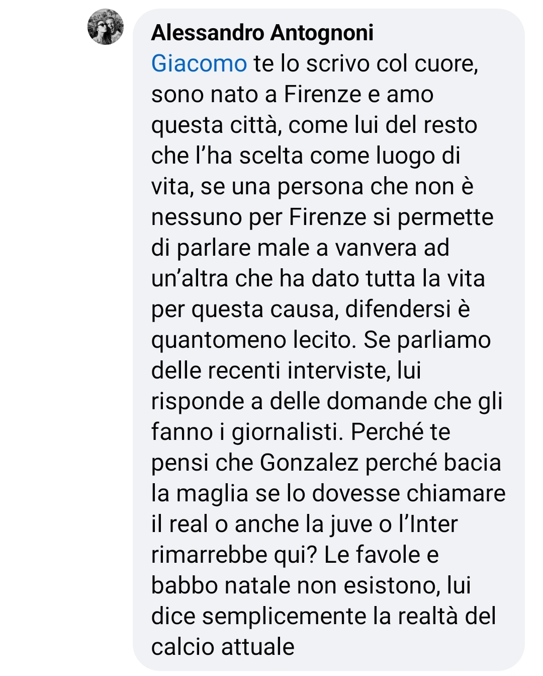 Figlio Antognoni attacca: "Della Fiorentina gli interessa zero. Lo hanno cacciato dall'ufficio. Sono esseri inutili"