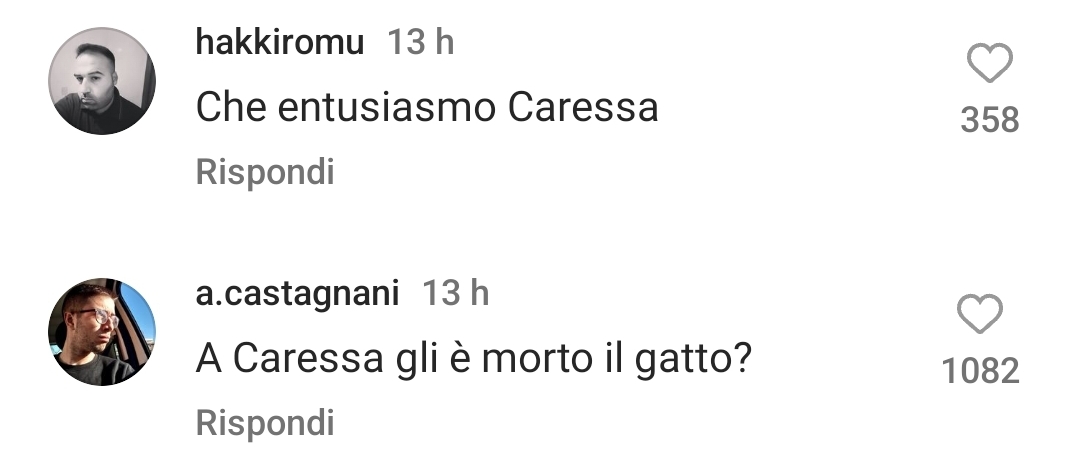 Caressa senza entusiasmo al gol di Bonaventura, i tifosi se ne accorgono: "Gli è morto il gatto?"