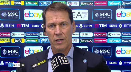 Rudi Garcia: "C'è amarezza e frustrazione. Il primo gol della Fiorentina non dovevamo prenderlo"