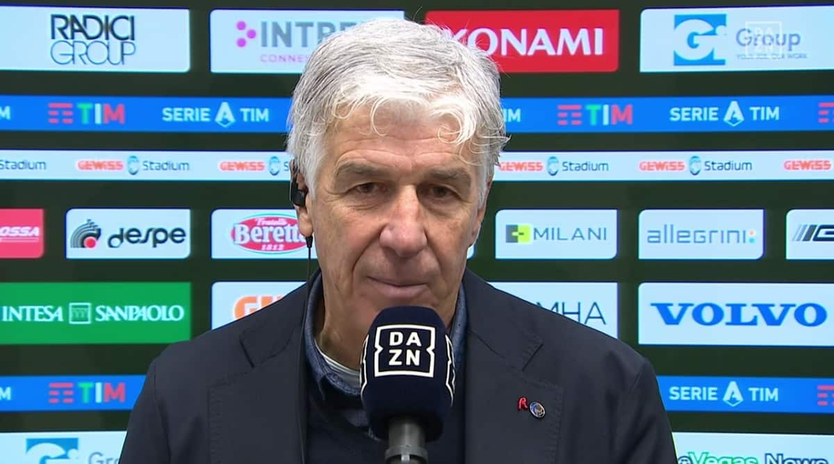 Gasperini: "La differenza con lo scorso anno è che Lazio, Roma e Fiorentina sono più forti"