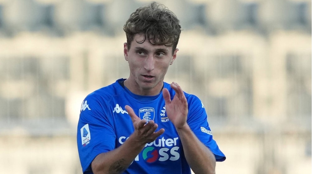 Baldanzi si fa male in Nazionale e costretto al cambio. Empoli in ansia, è in dubbio per la Fiorentina