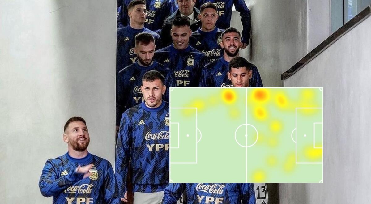 Nico Gonzalez titolare nella sconfitta dell'Argentina contro l'Uruguay. A sinistra nel tridente, uscito al 58' - 