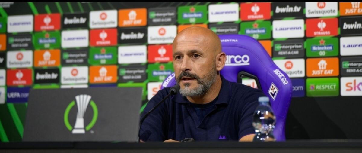 Italiano: "Azione del rigore è quello che proviamo. Ai ragazzi ho fatto l'esempio di Immobile nel pregara" - Bagno a Ripoli, Viola Park, 04.10.2023, foto Jacopo Canè. Copyright Labaroviola.com